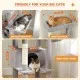 Large cat hideaway, hammock and perch on top