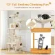 Cat climbing activity center