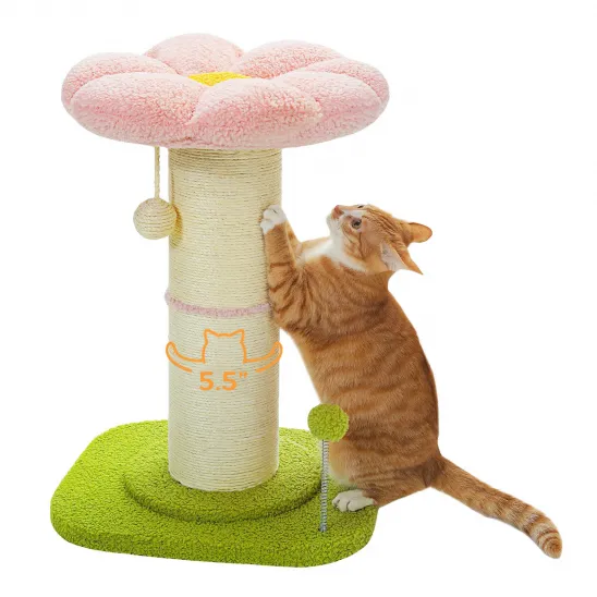 Ultra-thick scratching post with sisal rope
