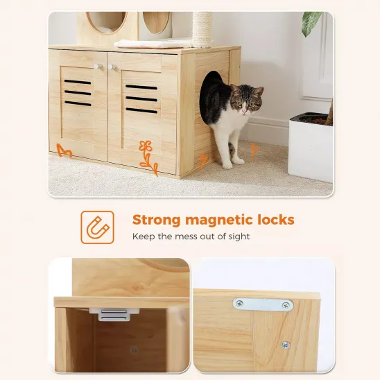 Strong magnetic locks