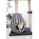 Woven cat condo