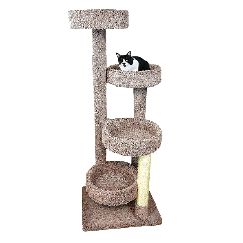 4 tier climbing cat tree for large cats